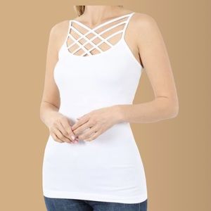 WHITE - Camisole Tank - NWT